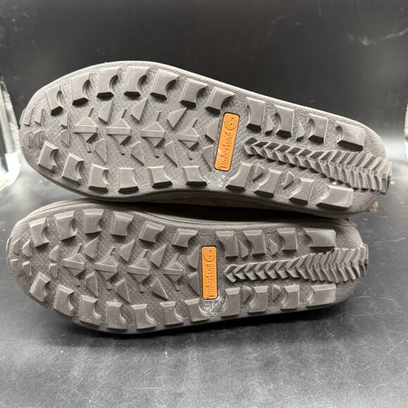 Timberland Women's Size 8W Shearling Lined Brown Suede Pull-On Boot 61642 - Picture 8 of 8